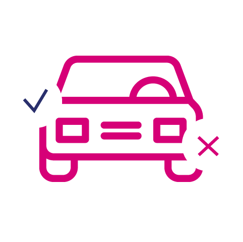Icon für Fahrzeuge - Transparenz bei Global Car Company