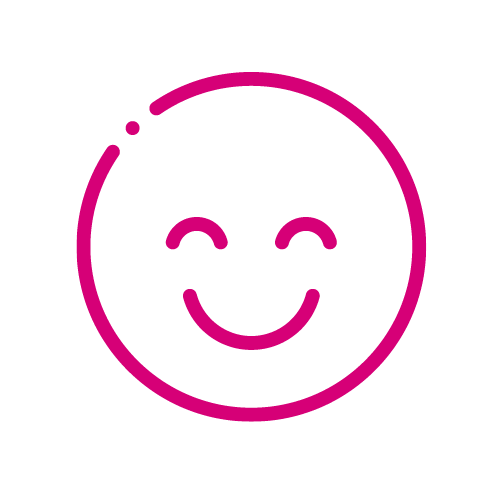Icon für Lächendes Gesicht - Wohlfühlen bei Global Car Company